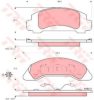 TRW GDB4069 Brake Pad Set, disc brake